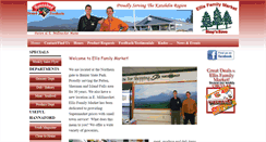 Desktop Screenshot of ellisfamilymarket.com